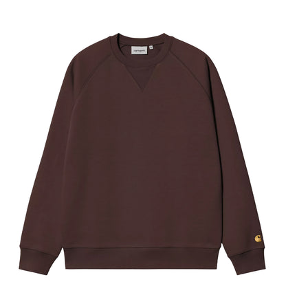 Carhartt WIP Chase Sweat Palisander / Gold