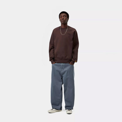 Carhartt WIP Chase Sweat Palisander / Gold