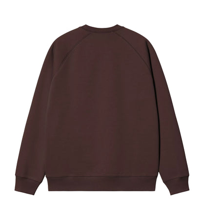 Carhartt WIP Chase Sweat Palisander / Gold
