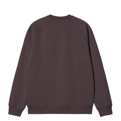 Carhartt WIP Chase Sweat Shale / Gold - The Sporting Lodge