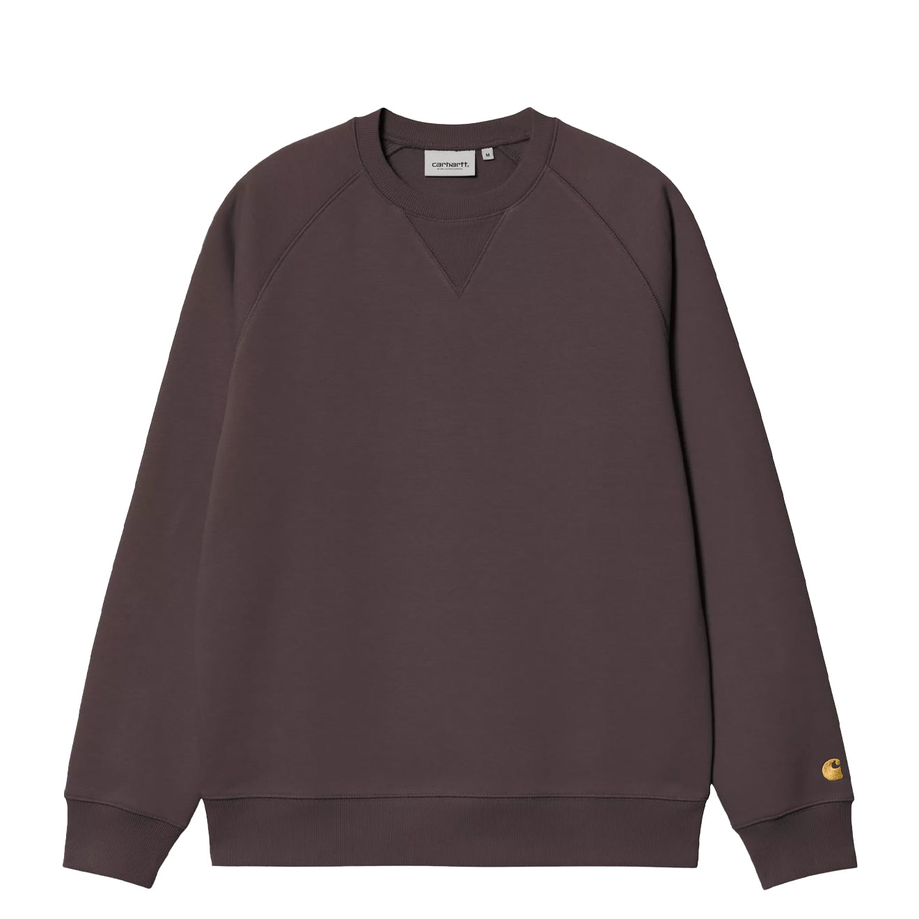 Carhartt WIP Chase Sweat Shale / Gold - The Sporting Lodge