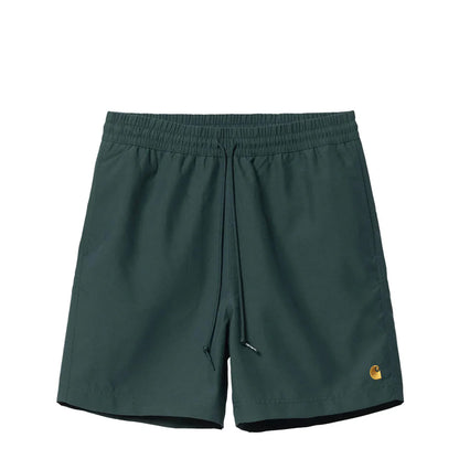 Carhartt WIP Chase Swim Trunks Botanic / Gold