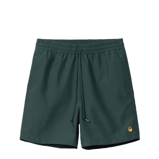 Carhartt WIP Chase Swim Trunks Botanic / Gold