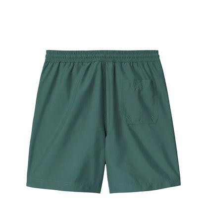 Carhartt WIP Chase Swim Trunks Rainforest / Gold - The Sporting Lodge