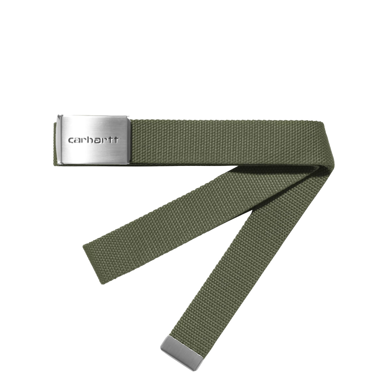 Carhartt WIP Clip Belt Chrome Leaf - The Sporting Lodge