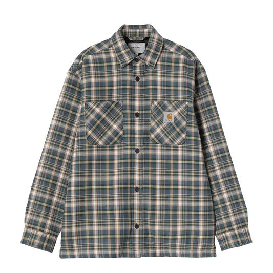 Carhartt WIP Cronyn Shirt Jac Cronyn Check Dark Navy