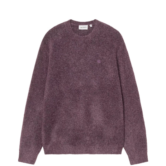 Carhartt WIP Curtis Sweater Tangled Shady Purple