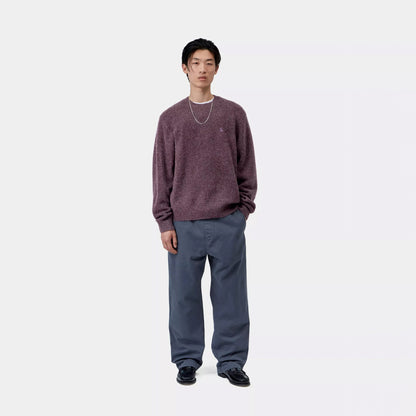 Carhartt WIP Curtis Sweater Tangled Shady Purple
