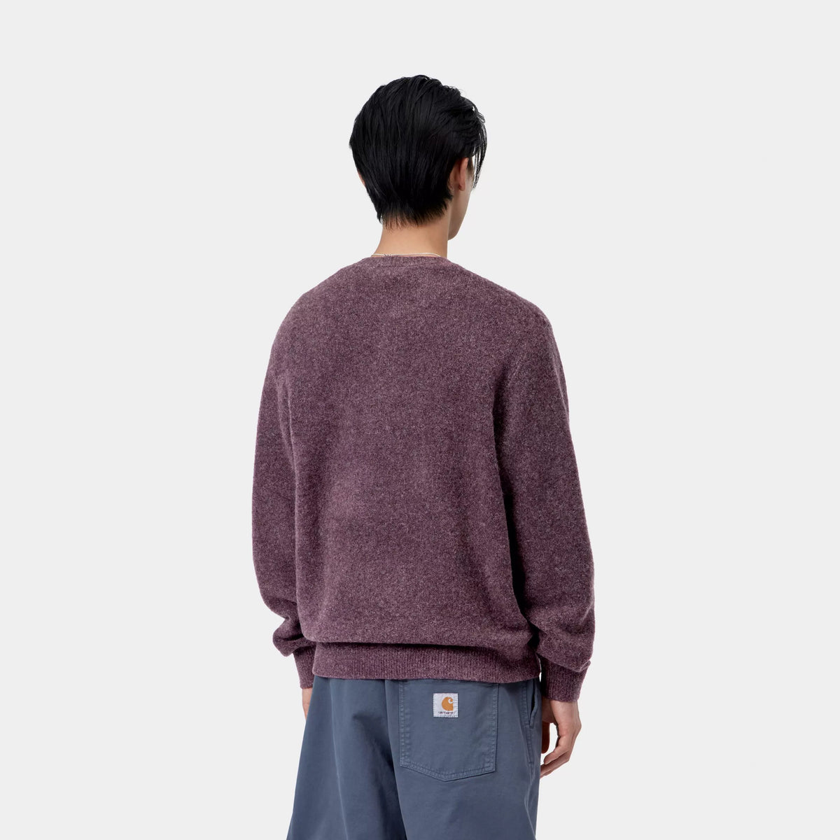 Carhartt WIP Curtis Sweater Tangled Shady Purple
