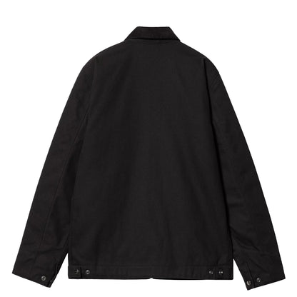 Carhartt WIP Detroit Jacket Black / Black Rigid - The Sporting Lodge