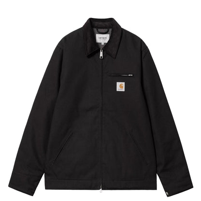 Carhartt WIP Detroit Jacket Black / Black Rigid - The Sporting Lodge