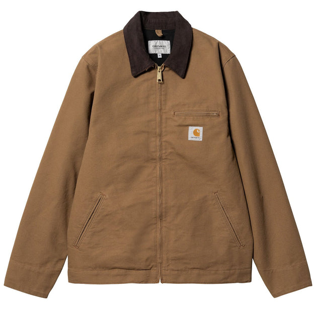 Carhartt WIP Detroit Jacket Hamilton Brown / Tobacco Rinsed – The