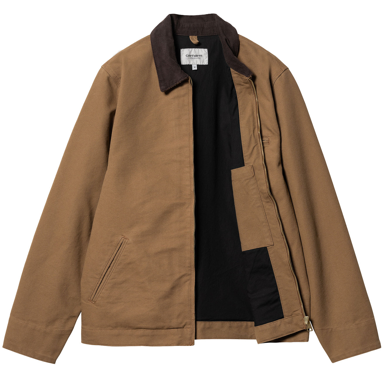 Carhartt WIP Detroit Jacket Hamilton Brown / Tobacco Rinsed - The Sporting Lodge