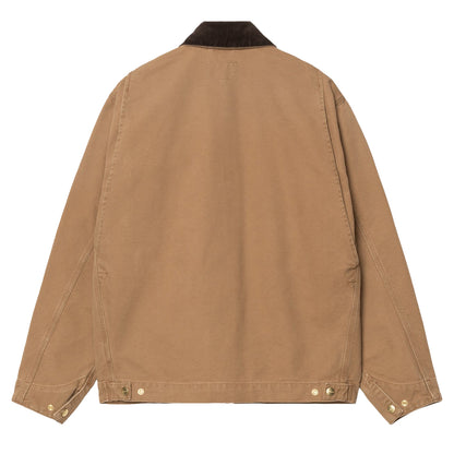 Carhartt WIP Detroit Jacket Hamilton Brown / Tobacco Rinsed - The Sporting Lodge