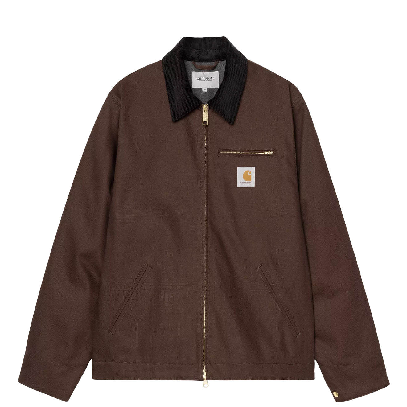 Carhartt WIP Detroit Jacket Tobacco / Black Rigid - The Sporting Lodge