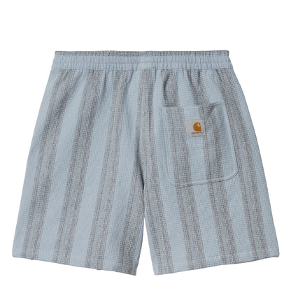 Carhartt WIP Dodson Stripe Short Misty Sky - The Sporting Lodge