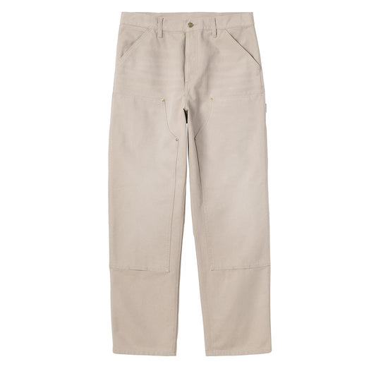 Carhartt WIP Double Knee Pant Dusky Beige Stone Canvas - The Sporting Lodge