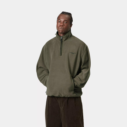 Carhartt WIP Edmore Half Zip Sweat Cypress / Black