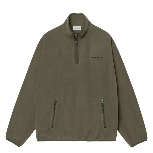 Carhartt WIP Edmore Half Zip Sweat Cypress / Black