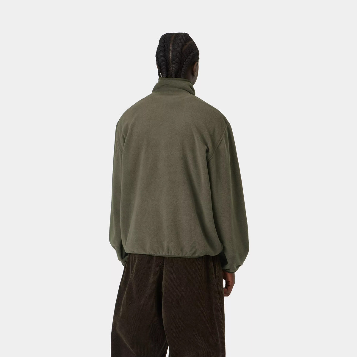 Carhartt WIP Edmore Half Zip Sweat Cypress / Black