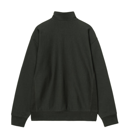 Carhartt WIP Half Zip American Script Sweat Raven