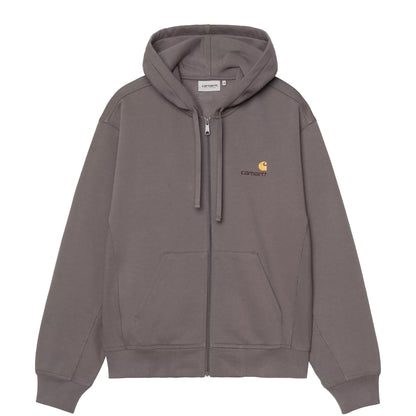 Carhartt WIP Hooded American Script Jacket Porphyry - The Sporting Lodge