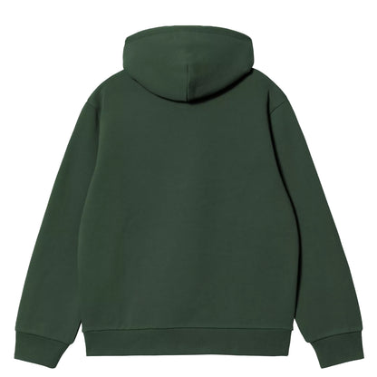 Carhartt WIP Hooded Carhartt Sweat Sycamore Tree / Phlox - The Sporting Lodge