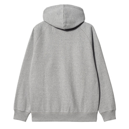 Carhartt WIP Hooded Chase Jacket Grey Heather / Gold - The Sporting Lodge
