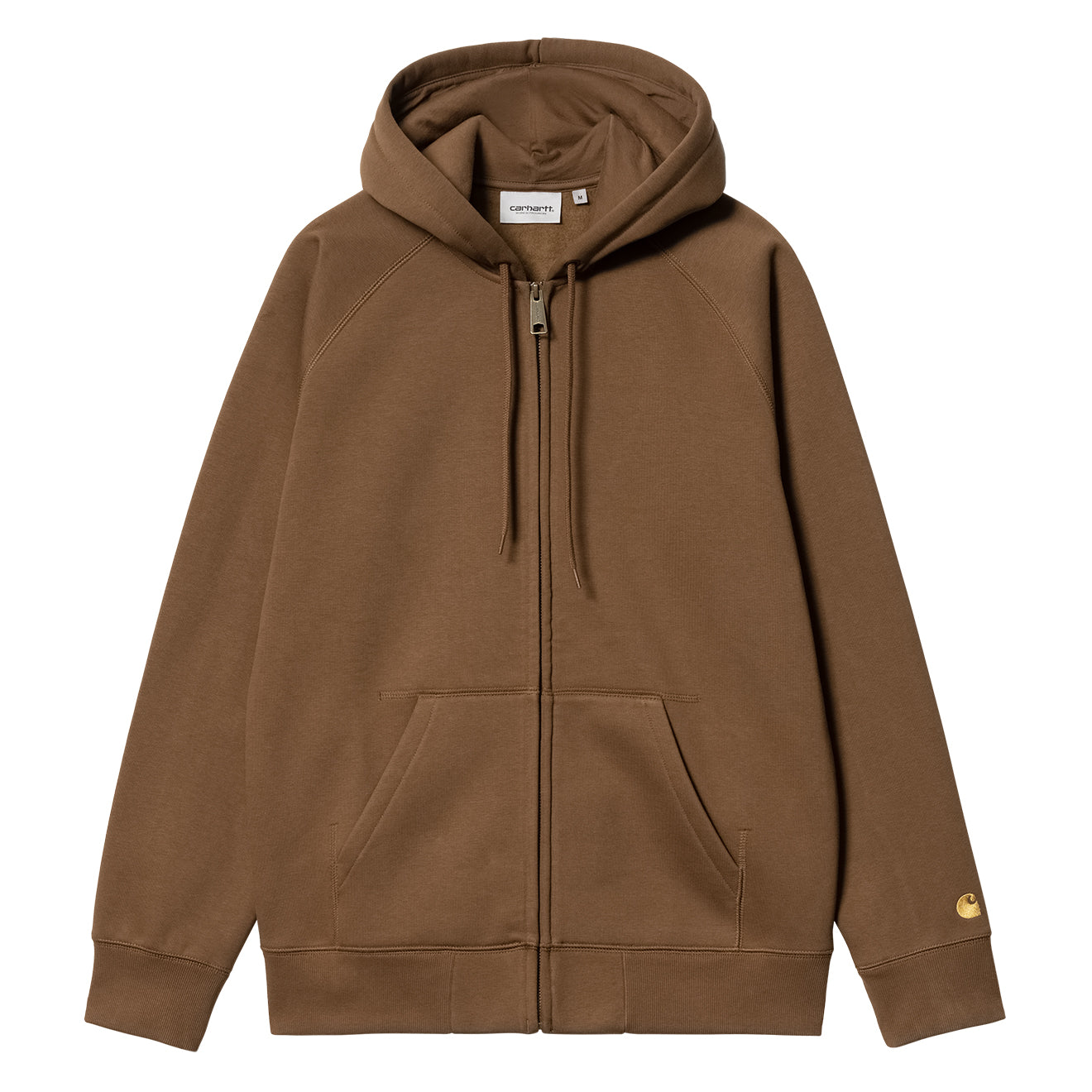 Carhartt WIP Hooded Chase Jacket Tamarind / Gold - The Sporting Lodge