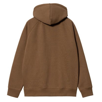 Carhartt WIP Hooded Chase Jacket Tamarind / Gold - The Sporting Lodge