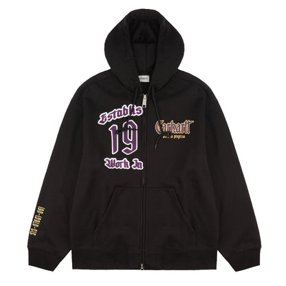 Carhartt WIP Hooded Dual Sweat Jacket Black