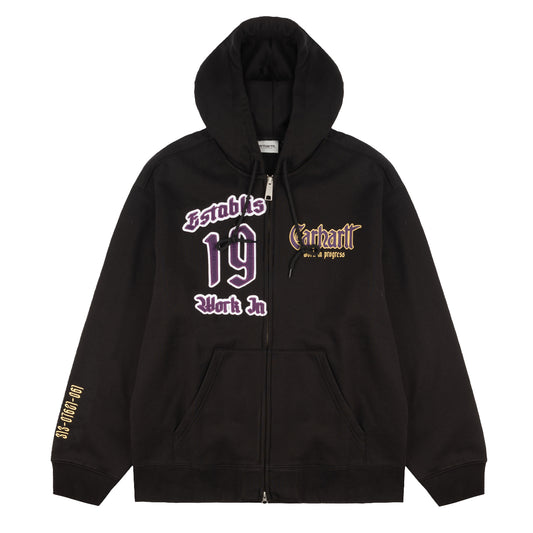 Carhartt WIP Hooded Dual Sweat Jacket Black