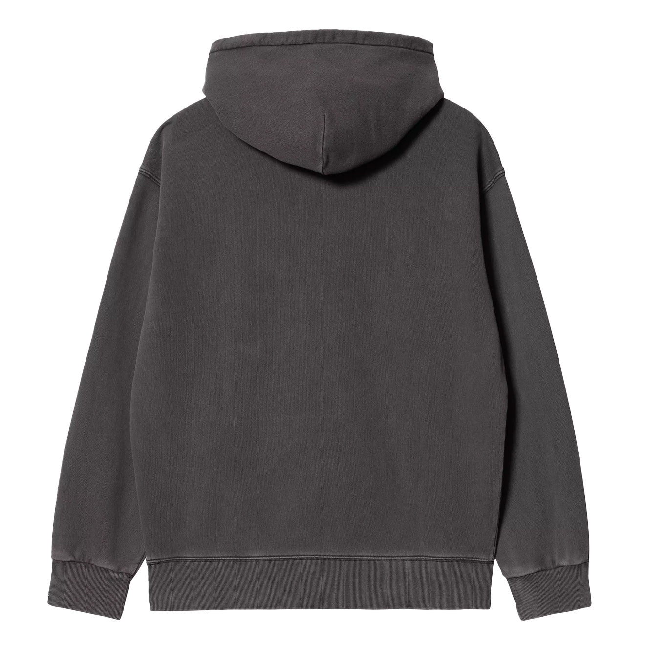 Carhartt WIP Hooded Nelson Sweat Black Garment Dyed - The Sporting Lodge