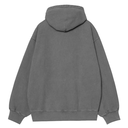 Carhartt WIP Hooded Vista Sweat Black Garment Dyed