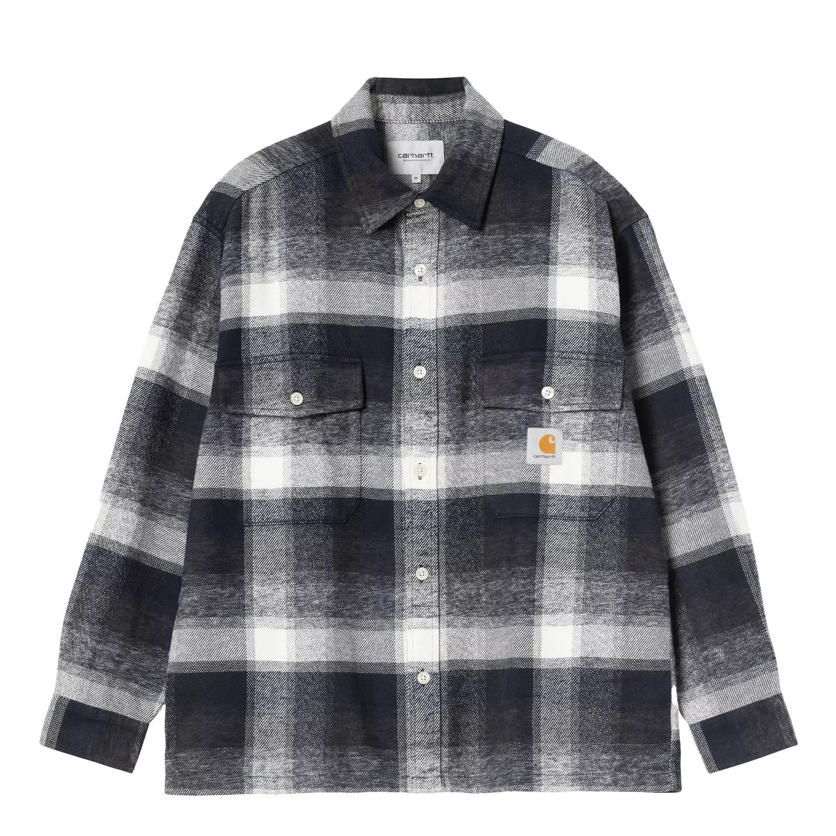 Carhartt WIP L/S Esterson Shirt Esterson Check / Dark Navy