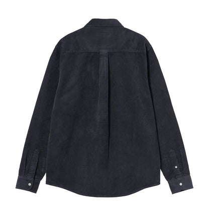 Carhartt WIP L/S Madison Cord Shirt Dark Navy