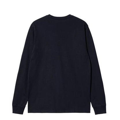 Carhartt WIP L/S Pocket T-Shirt Dark Navy