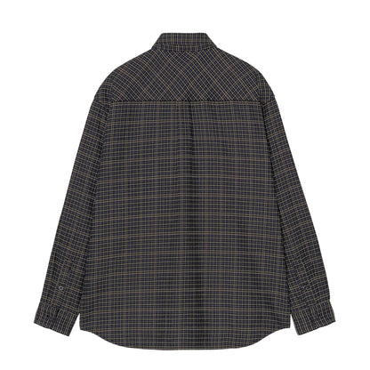 Carhartt WIP L/S Todrick Shirt Todrick Houndstooth / Blue