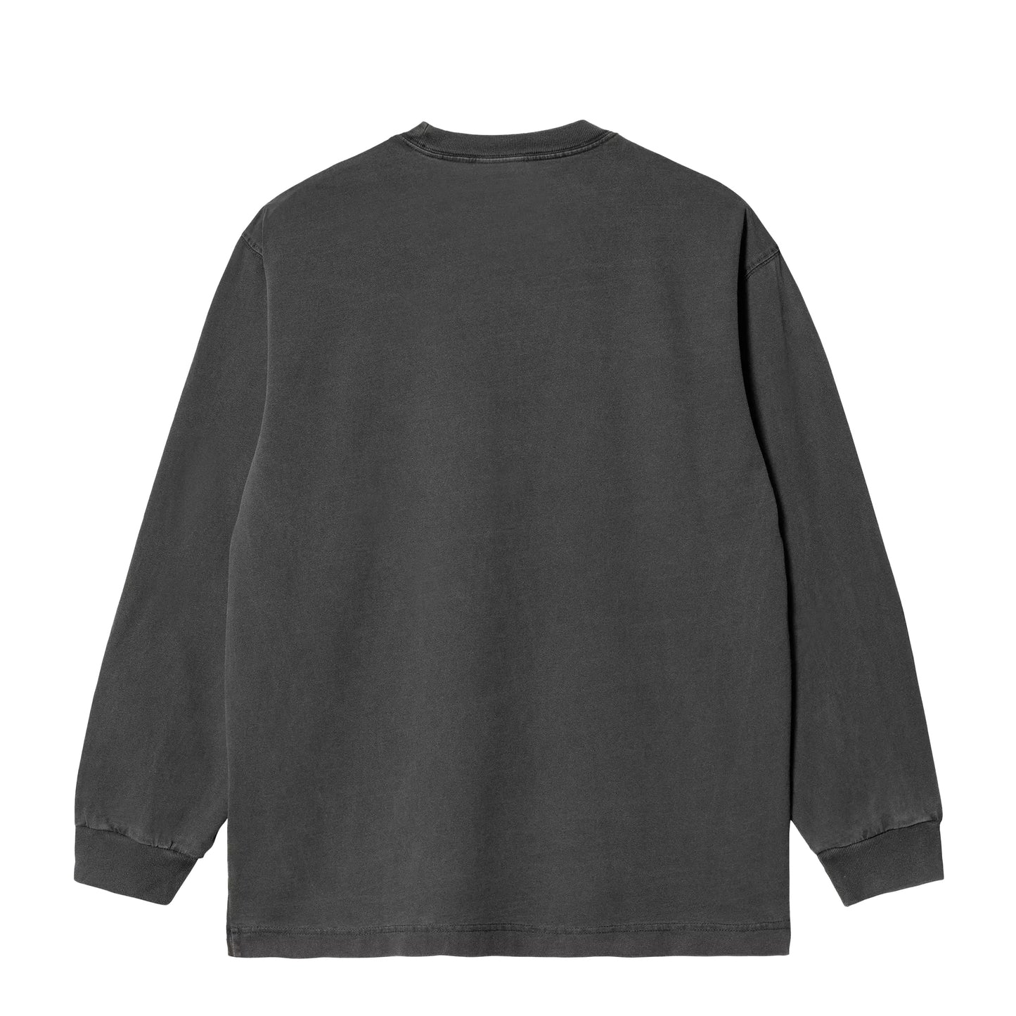 Carhartt WIP L/S Vista T-Shirt Black Garment Dyed