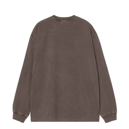 Carhartt WIP L/S Vista T-Shirt Tobacco Garment Dyed