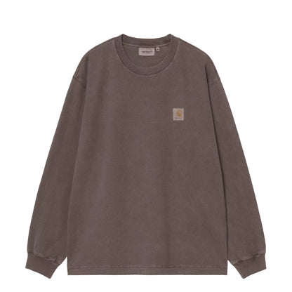 Carhartt WIP L/S Vista T-Shirt Tobacco Garment Dyed