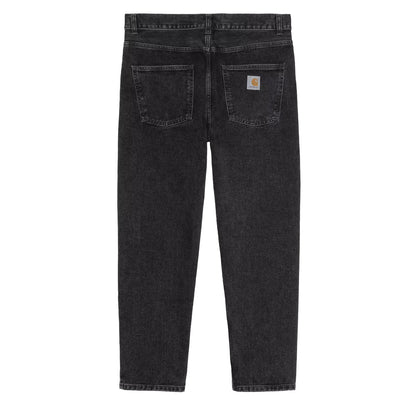 Carhartt WIP Newel Pant Black Stone Washed - The Sporting Lodge
