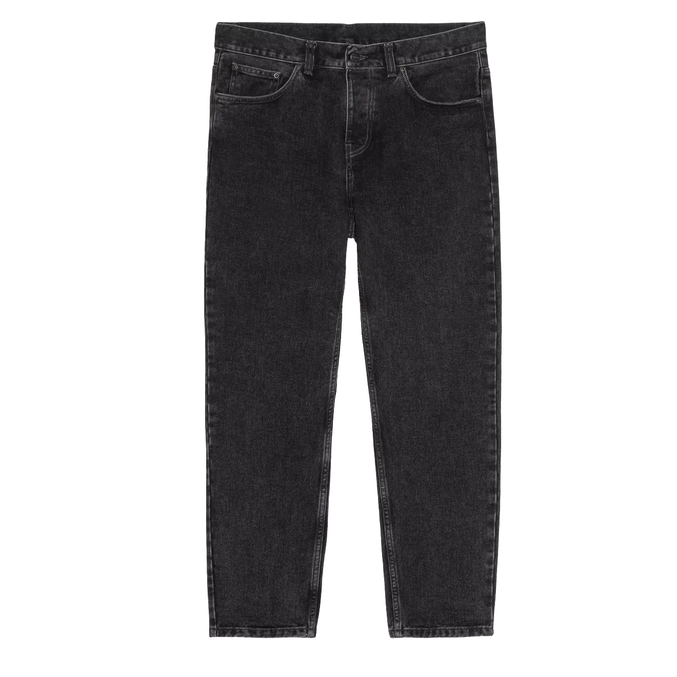 Carhartt WIP Newel Pant Black Stone Washed - The Sporting Lodge