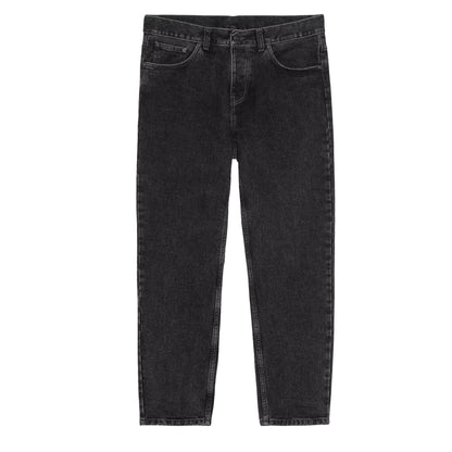 Carhartt WIP Newel Pant Black Stone Washed - The Sporting Lodge