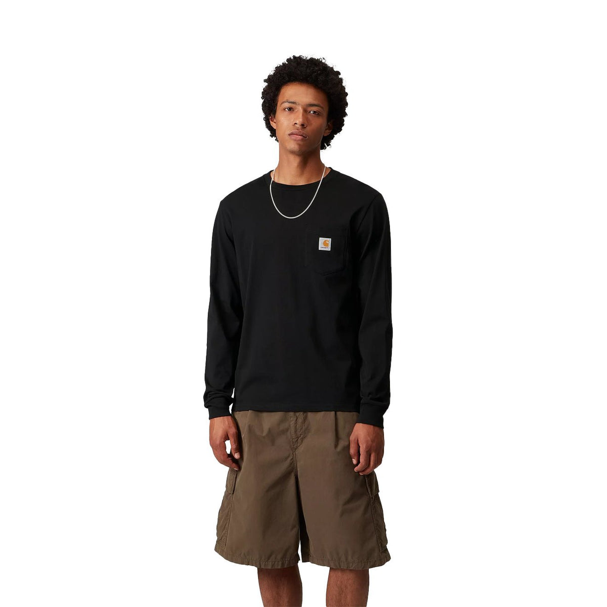Carhartt WIP L/S Pocket T-Shirt Black