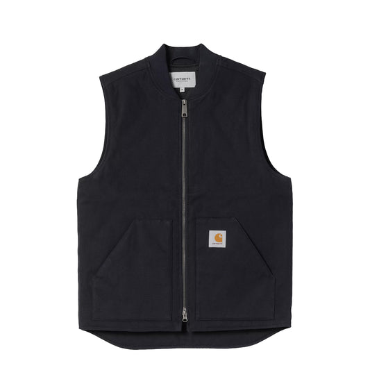 Carhartt WIP Classic Vest Dark Navy Rigid - The Sporting Lodge