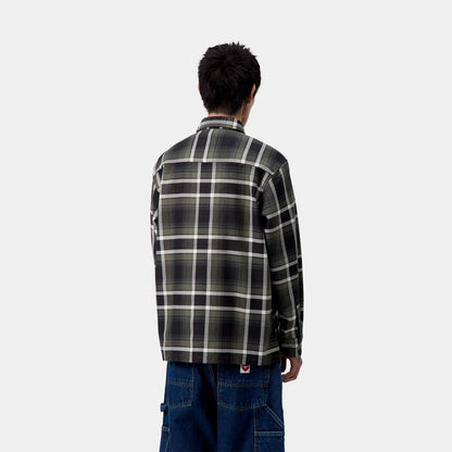 Carhartt WIP L/S Vaughn Shirt Vaughn Check Opuntia - The Sporting Lodge