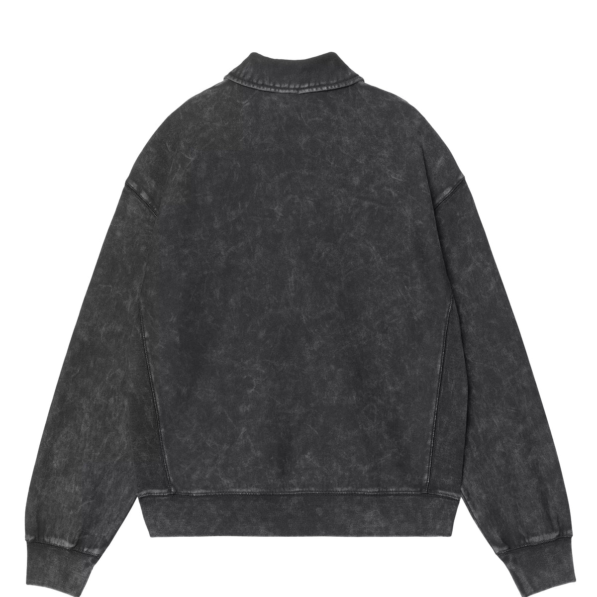 Carhartt WIP Lambert Polo Sweat Black Moon Wash