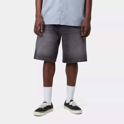 Carhartt WIP Landon Short Black Worn Bleached
