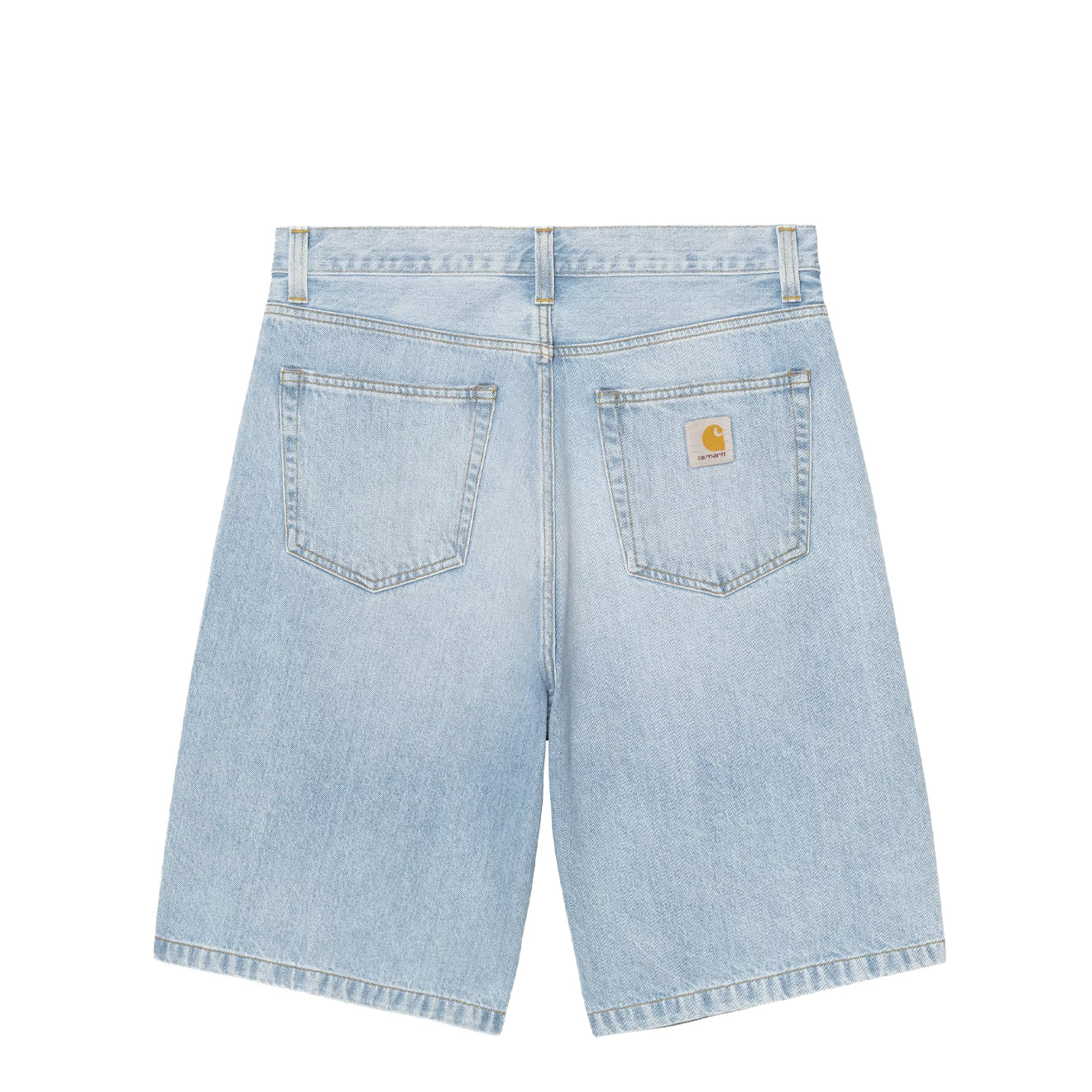 Carhartt WIP Landon Short Blue Heavy Worn Bleached